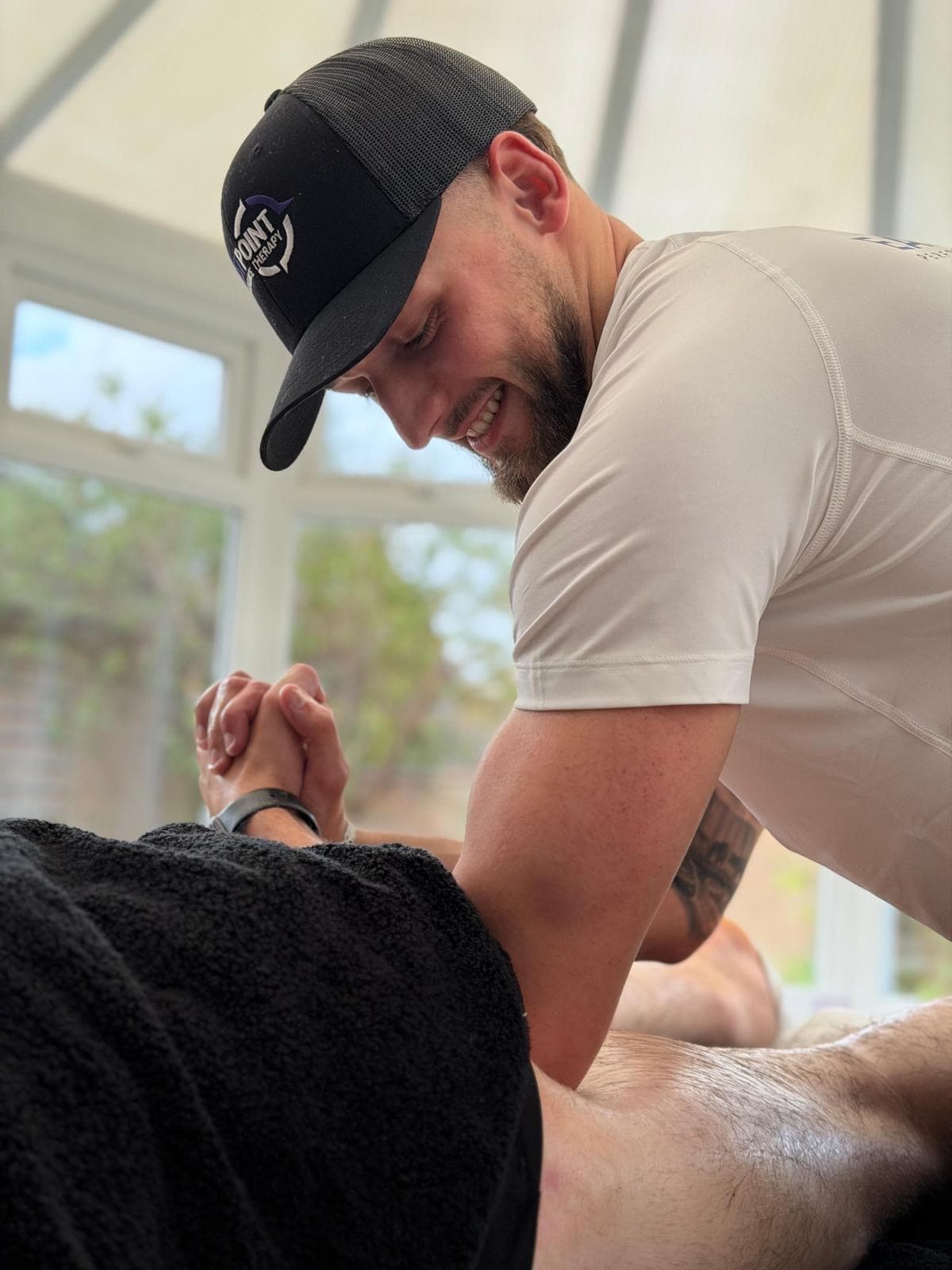 Rob East, sports massage therapist